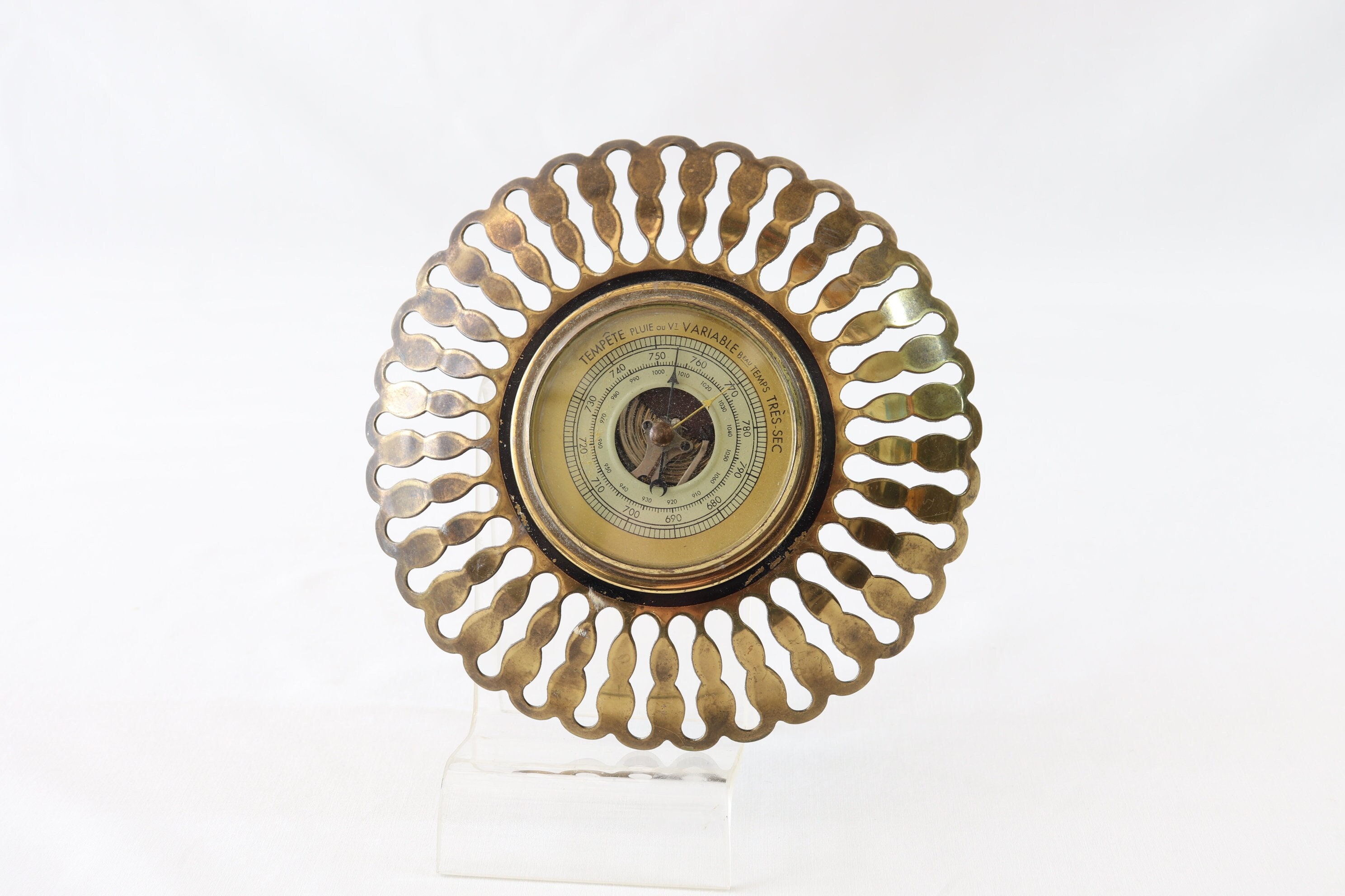 Unique Barometer Antique Barometer, Brass Barometer, Wall Barometer, Weather Instruments ...