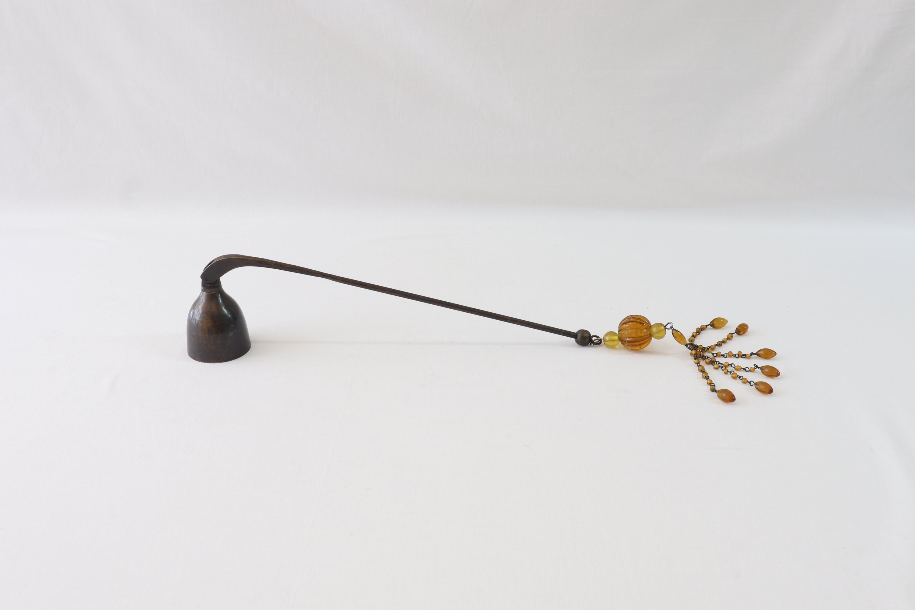 Vintage Candle Brass Candle Snuffer Candle - Israel