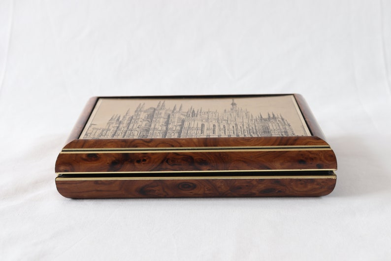 Vintage Jewelry Box, Italian Jewelry Box, Hand Painted Jewelry Box, Italian Box, Jewelry Box for Women, Jewelry Box for Men, Unique Gifts image 9
