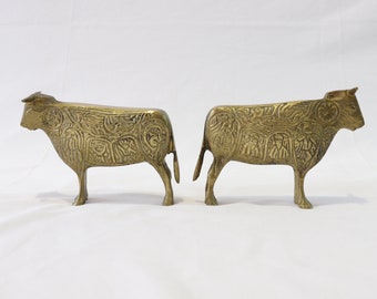 ウォールストリート・ブルのブロンズ像：富の象徴（20 x 31 cm