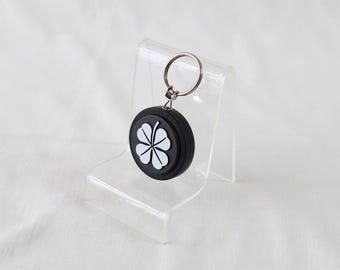 Alfa Romeo Key Chain, Alfa Romeo Key Ring, Alfa Romeo Key Holder, Four Leaf Clover Key Chain, Alfa Romeo Gifts, Alfa Romeo Accessories