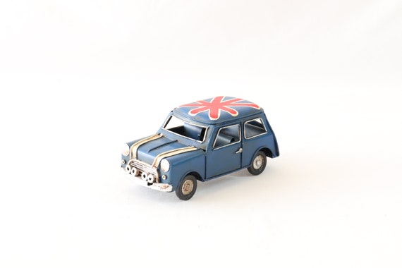 Mini Cooper Miniature, Mini Cooper Model, Handmade Car Model