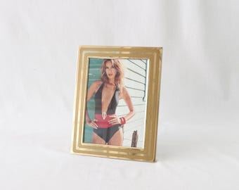 Brass Photo Frame, Gold Photo Frame, Handmade Photo Frame, Picture Frame, Display Frame, Vertical Photo Frame, Home Decor, Housewarming Gift
