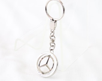 Mercedes Benz Key Chain, Mercedes Key Ring, Mercedes Key Holder, Mercedes Star, Mercedes Gifts, Mercedes Accessories, Stainless Steel