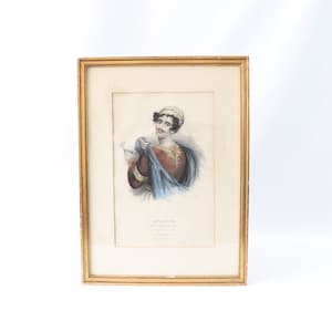 19th Century Gravure Print, Antique Etching, Antique Engraving, Engraving Print, Antique Painting, Thomas McLean, Intrigue Unique Wall Decor