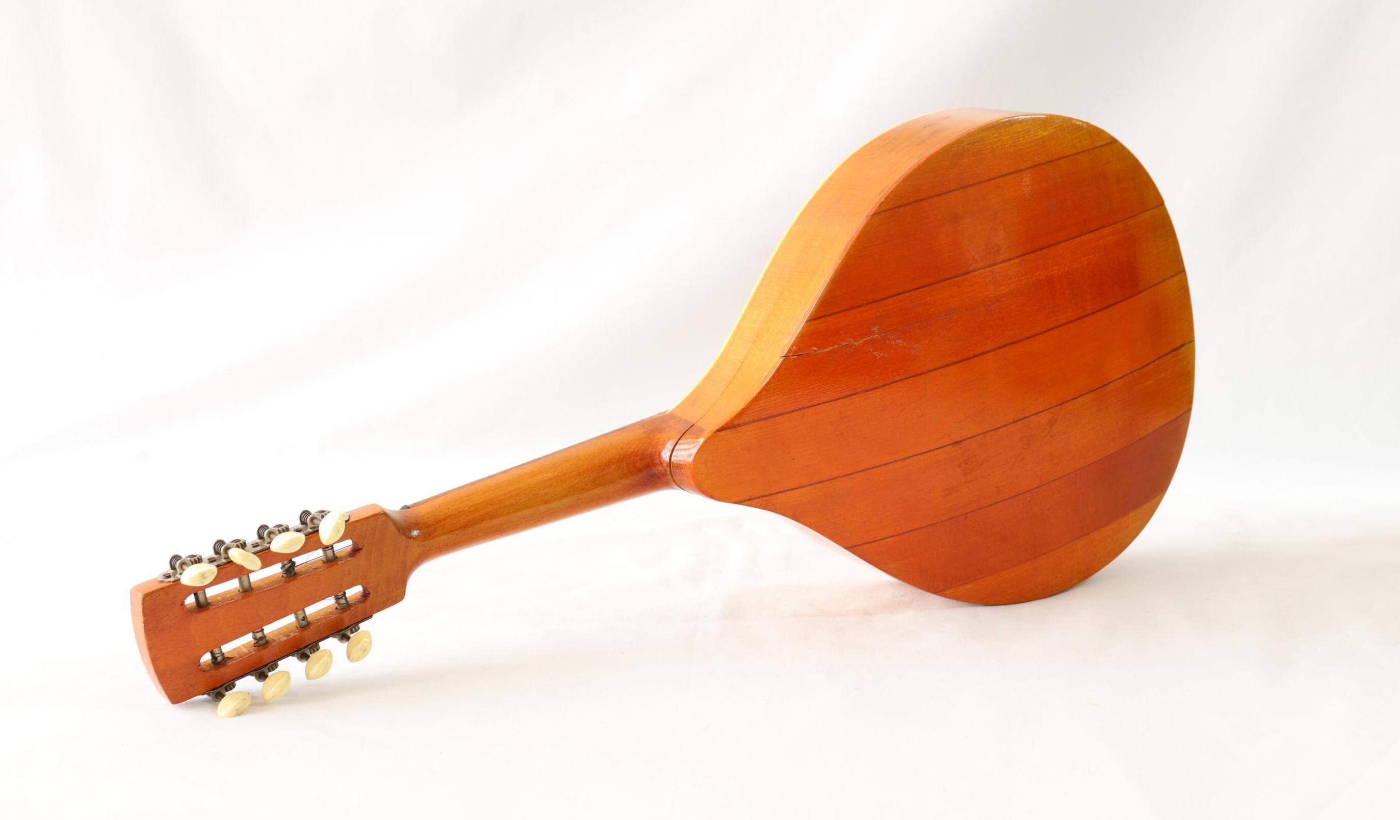 Antique Romanian Mandolin, Hora Reghin Mandolin, Hora Instruments