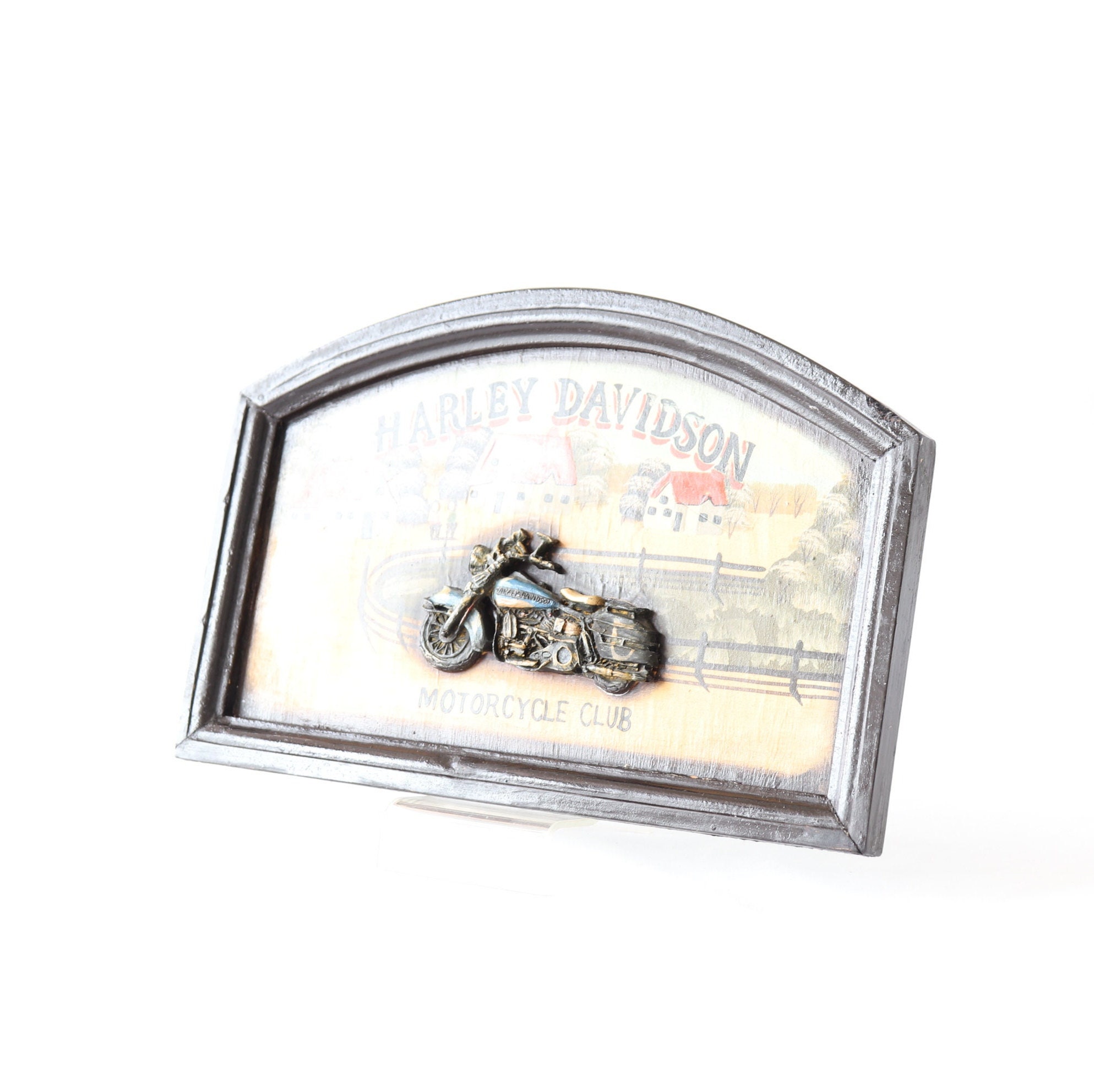 Harley Davidson Wall Hanging Harley Davidson Wall Art Harley Etsy