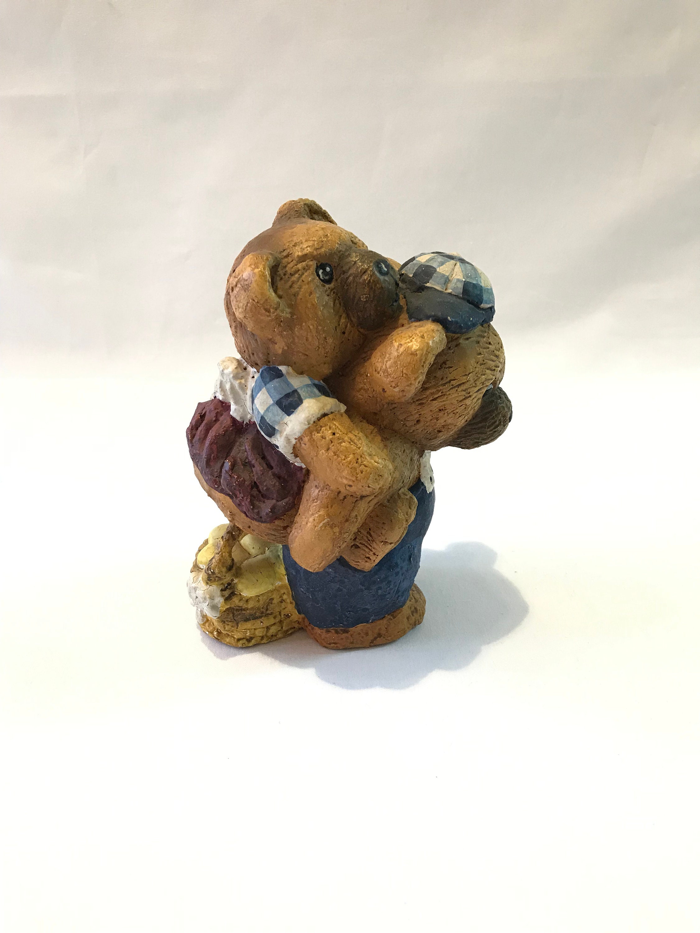 Vintage Teddy Bears Teddy Bear Figurines Teddy Bear Statue - Etsy