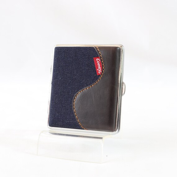 luxury cigarette holder case Aluminum Metal Tobacco Holder Cigarette Case Storage Pocket Box for 20  Cigarette