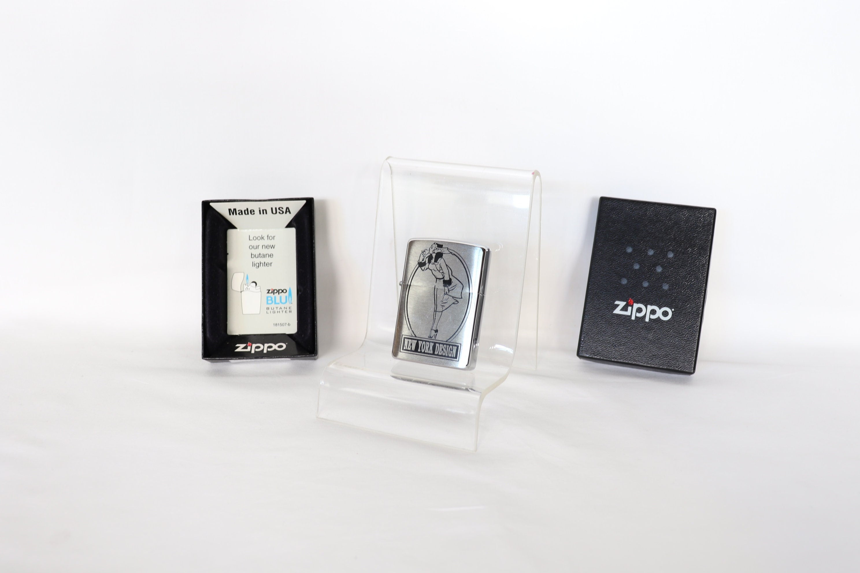 Miss Windy New York Design Zippo Lighter, Collectible Zippo 