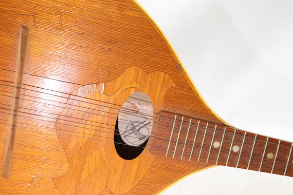 Antique Romanian Mandolin, Hora Reghin Mandolin, Hora Instruments