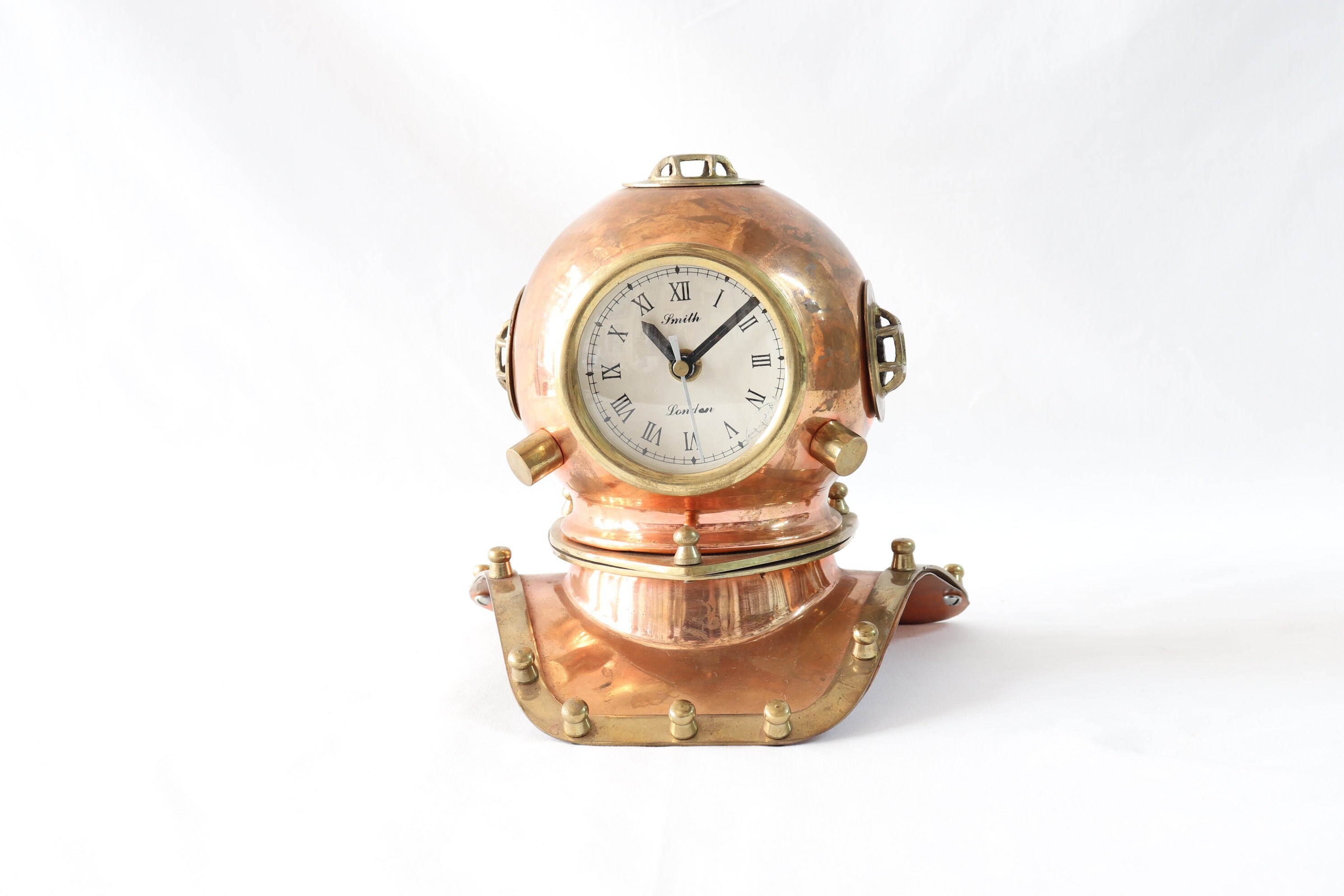 Scuba Diving Helmet Clock Scuba Diver Helmet Clock Nautical Etsy