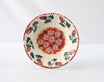 Majolica Plate, Romanian Plate, Majolica Pottery, Antique Plate, Hand Painted Plate, Wall Hanging Plate, Unique Wall Decor Housewarming Gift