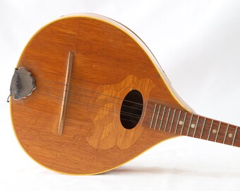 Antique Romanian Mandolin, Hora Reghin Mandolin, Hora Instruments