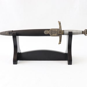 Daga Lancelot, Cuchillo Lancelot, Daga Medieval, Cuchillo Medieval, Daga de Caballero, Daga Coleccionable, Decoración Medieval, Regalos Únicos para Él