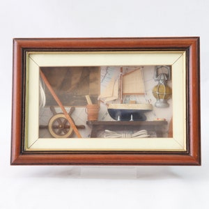 Suspension murale nautique, demi-coque, noeud nautique, carte nautique, roue de bateau nautique, cadeau pêcheur, bateau à voile, décoration murale nautique