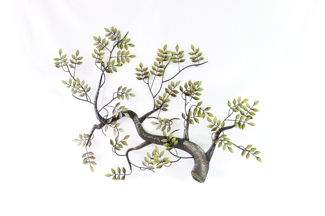 Forged Copper Tree for Wall, Copper Tree of Life Wall Art, Metal Tree ...