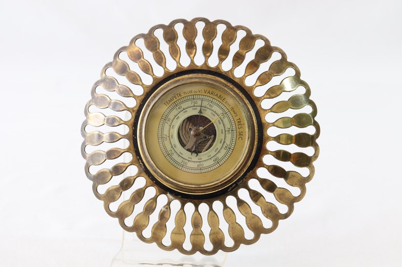 Unique Barometer Antique Barometer, Brass Barometer, Wall Barometer, Weather Instruments ...