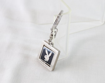 Playboy Keychain, Playboy Key ring, Playboy Key Holder, Playboy Collectibles, Playboy Gifts, Playboy Accessories, Keys Accessories, Key Gift