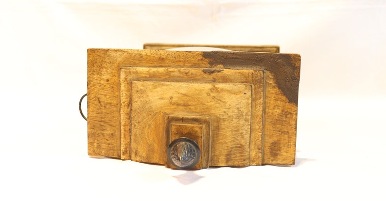 Vintage Table Clock, Wooden Table Clock, Desktop Clock, Fireplace Clock, Unique Clock, Farmhouse Decor, Unique Home Decor, Clock Decor, Gift image 5