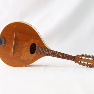 Antique Romanian Mandolin, Hora Reghin Mandolin, Hora Instruments, Portughez 1 Model Mandolin, Antique Instruments, Stringed Instruments