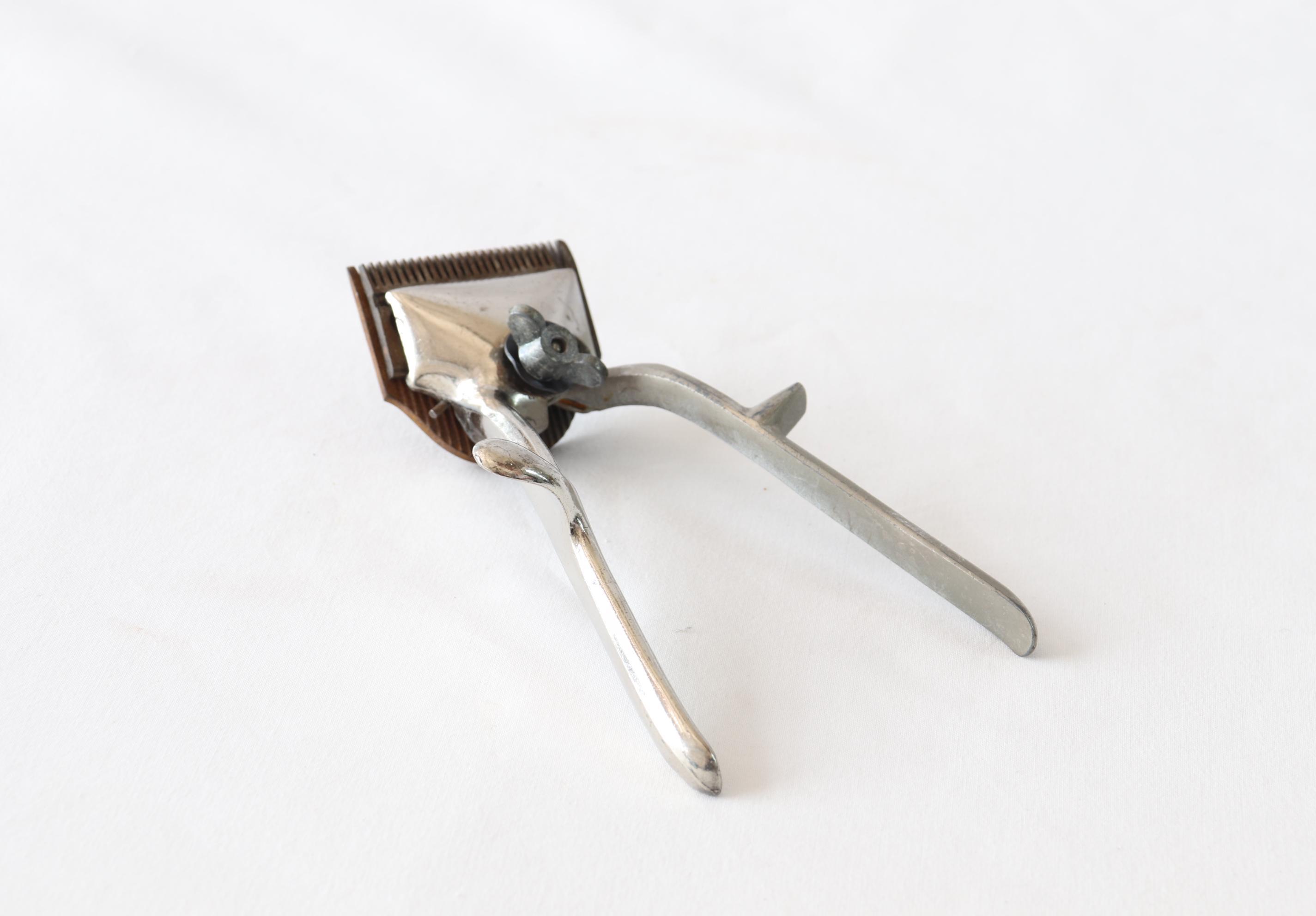 Antique Hair Clipper, Manual Hair Clipper, Mechanical Hair Clipper