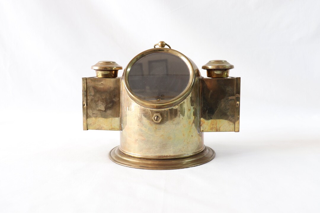 Nautical Binnacle, Gimbal Compass, Nautical Binnacle, Vintage Compass