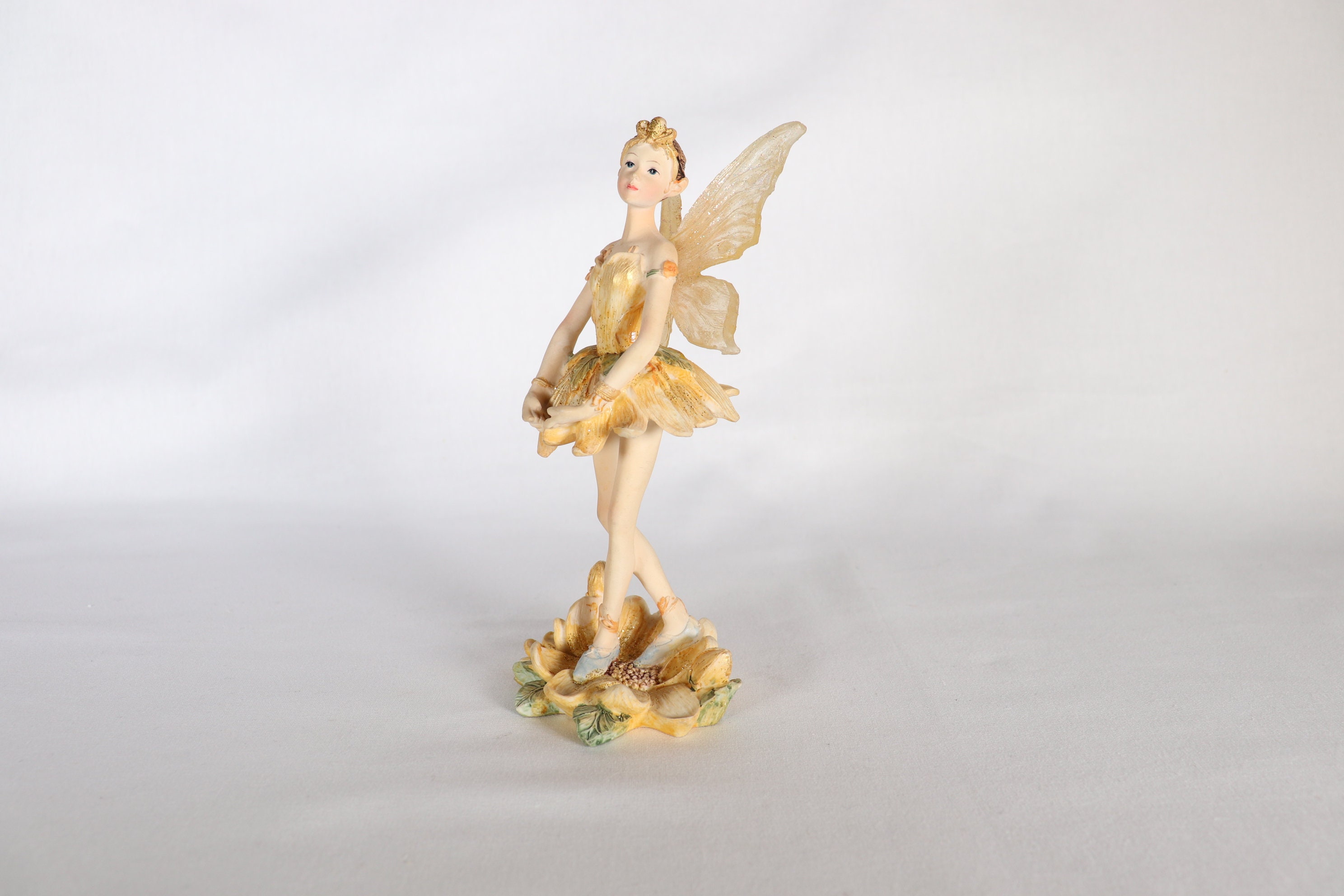 Vintage Fairy Figurine Fairy Ballerina Fairy Ballet Fairy Etsy