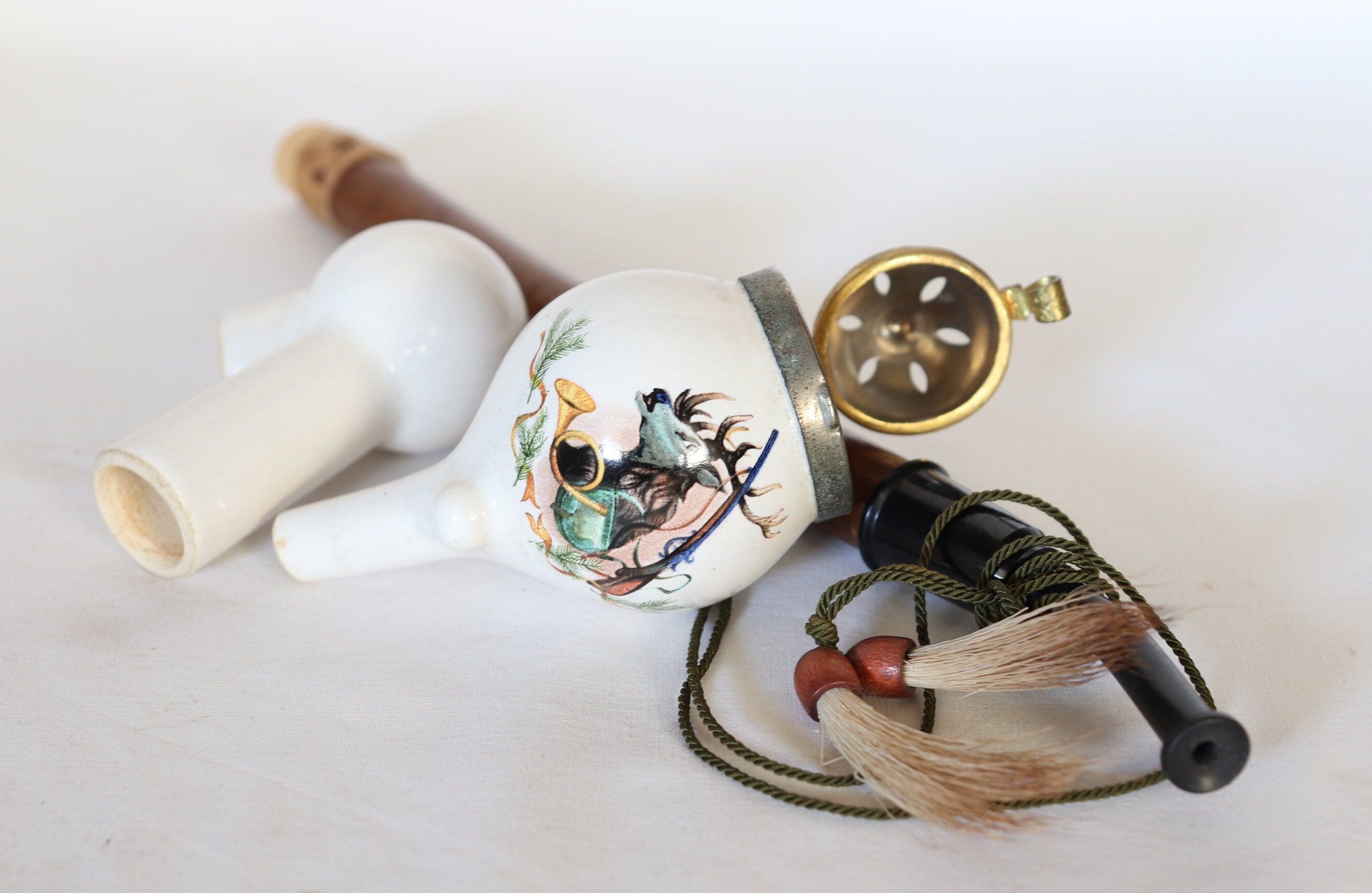 Antique Smoking Pipe Wind Cap Smoking Pipe Tobacco Pipe Etsy