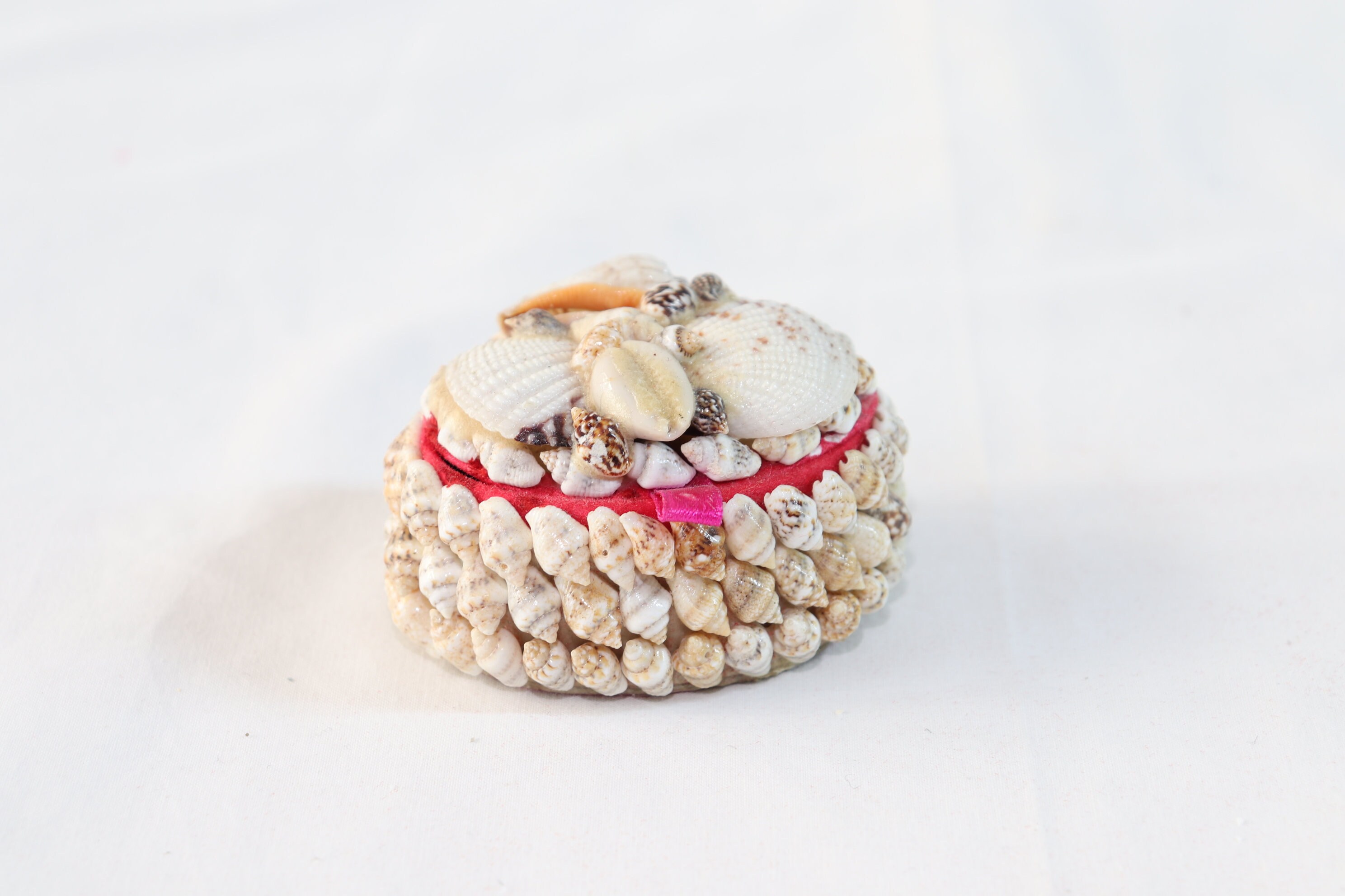 Vintage Handmade Seashell Engagement Ring Box Proposal Ring Etsy