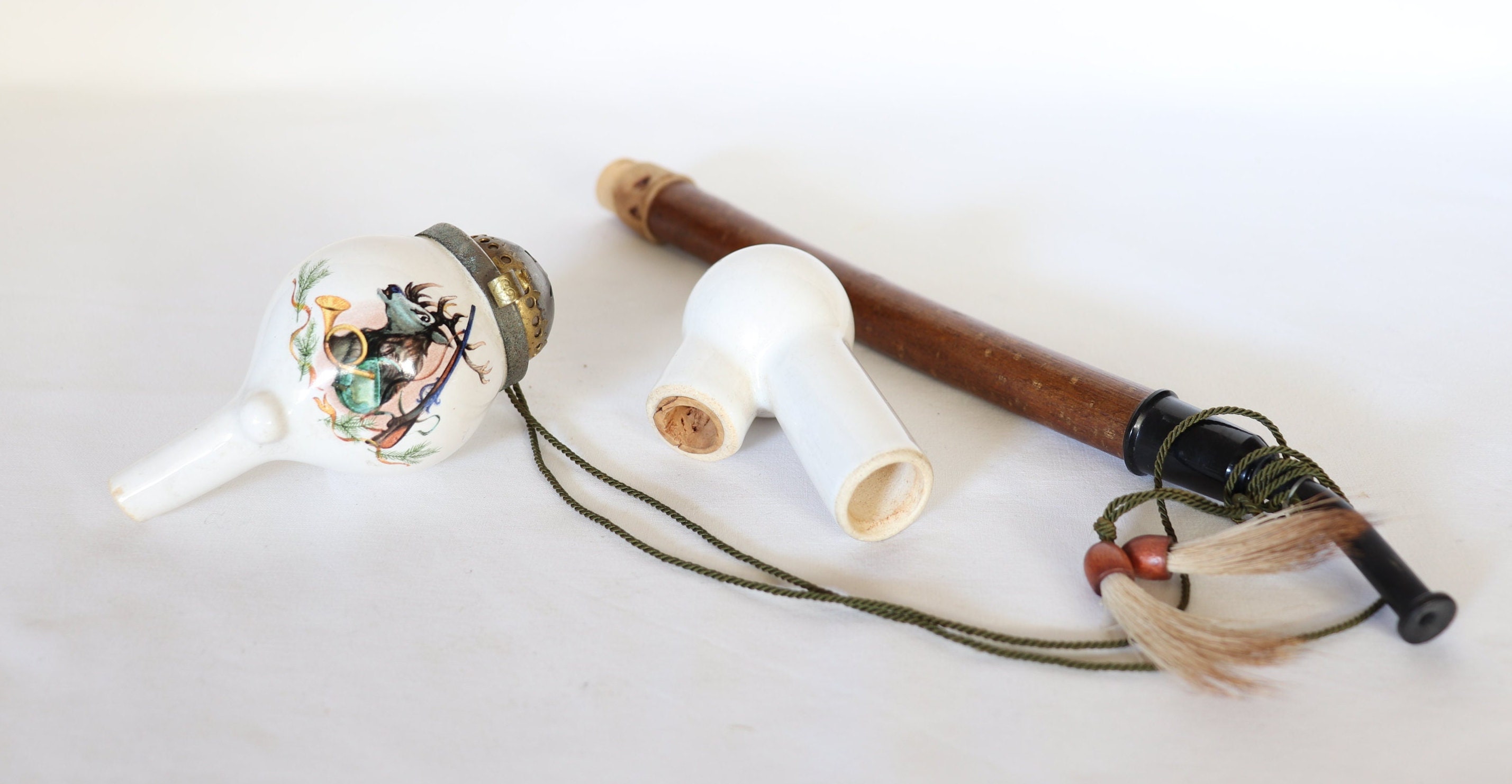 Antique Smoking Pipe Wind Cap Smoking Pipe Tobacco Pipe Etsy