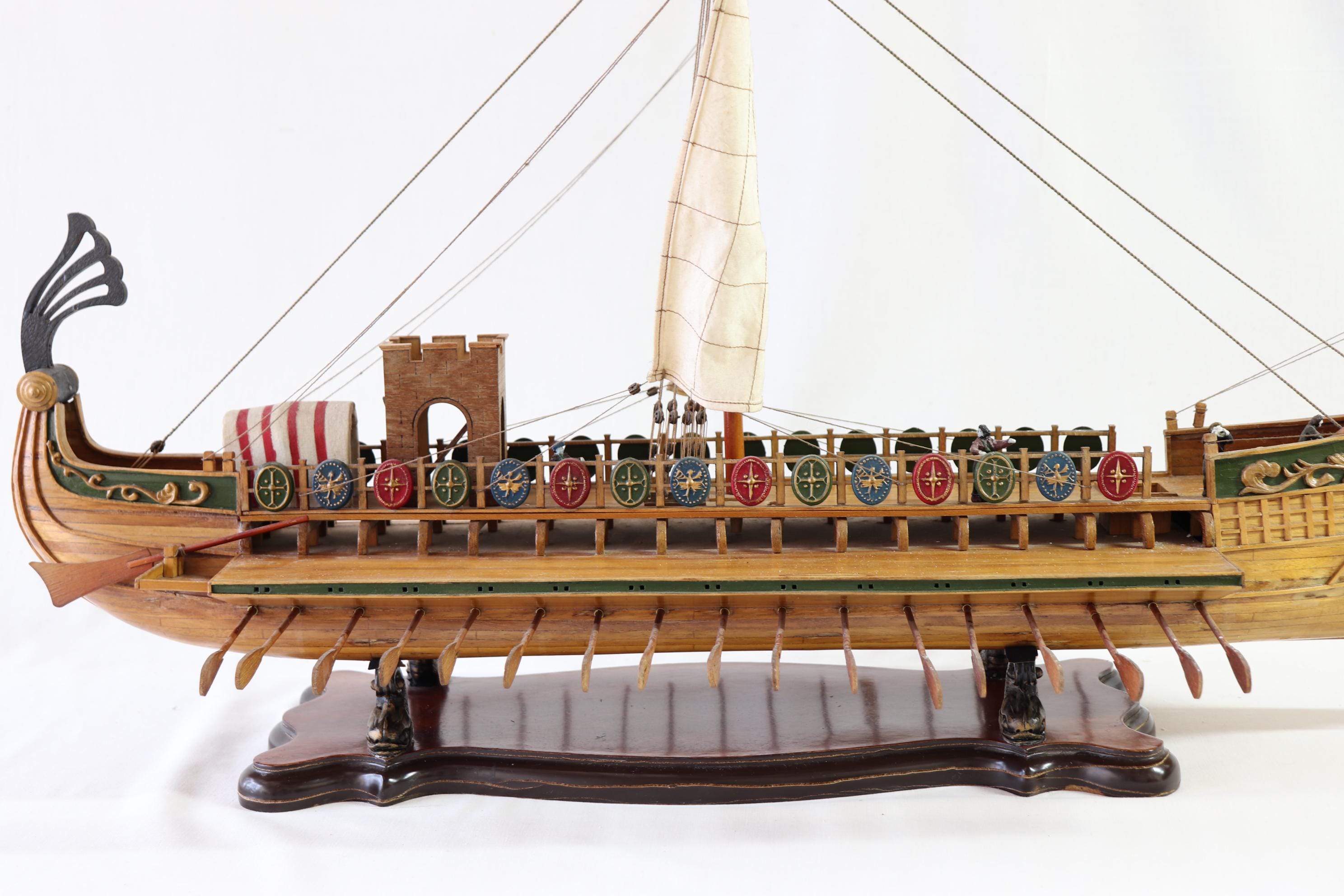 Caesar Ship Model, Julius Caesar Ship, Roman Ship, Roman Warship
