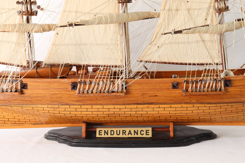 Endurance Ship Model, Barquentine Ship, Antarctic Expedition, Ernest