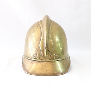 Neu Châtel Helmet, Firefighter Helmet, German Helmet, Antique Helmet, Brass Helmet, Memorabilia Helmet, Memorabilia Gifts, Unique Gifts