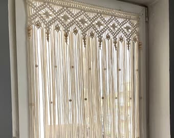 Wedding macrame, Curtain macrame, large macrame