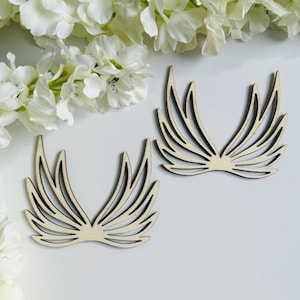 Houten vleugels voor macramé engel, vleugels voor engel engel 18