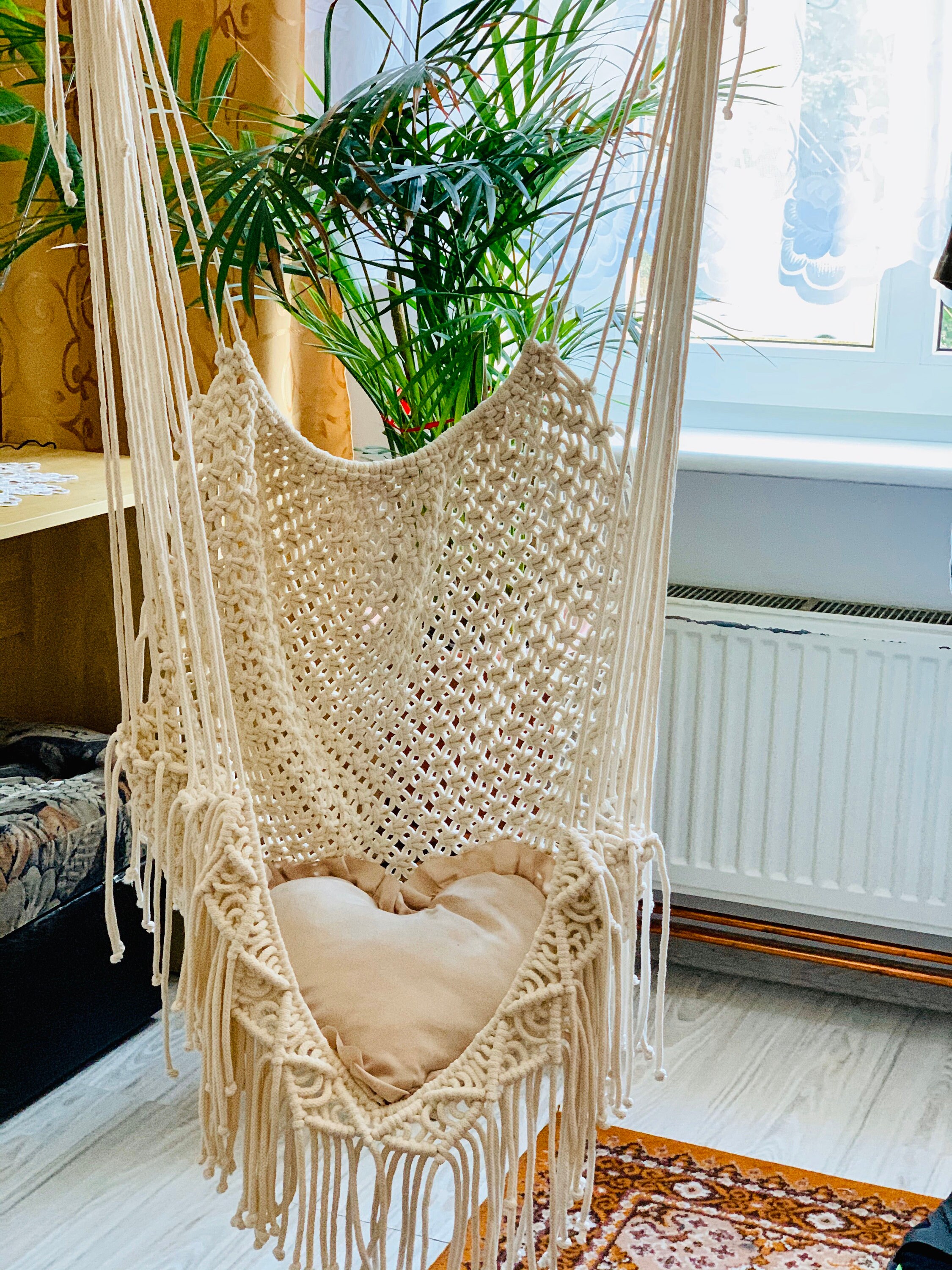 Hammock chair , hanging chair, macrame chair, handmade chair, macrame swing