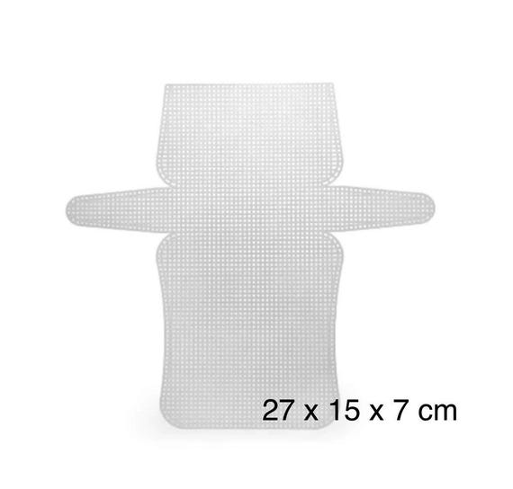 CHGCRAFT Kit 5 Ensembles Toile Maille Plastique – Feuilles Pour Sacs Bricolage, Mesh Rigide Pour Création Sacs à Main DIY