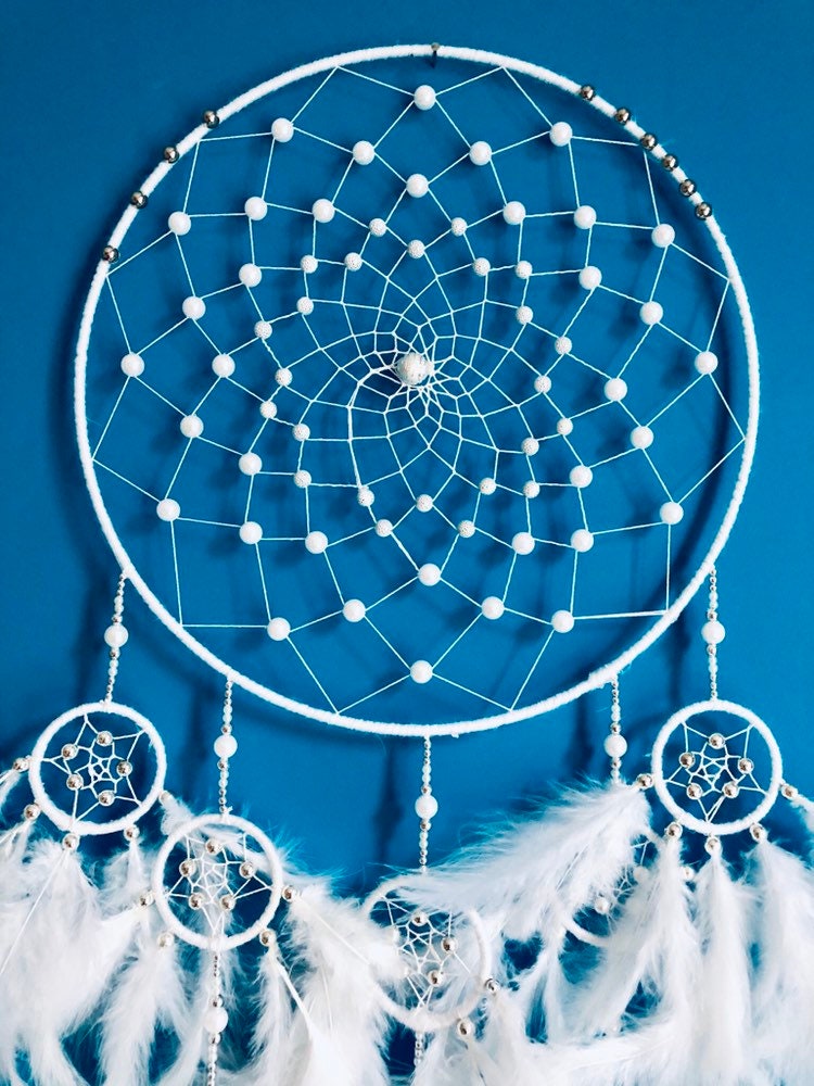 Large dream catcher wall hanging Mandala Indian dreamcatcher
