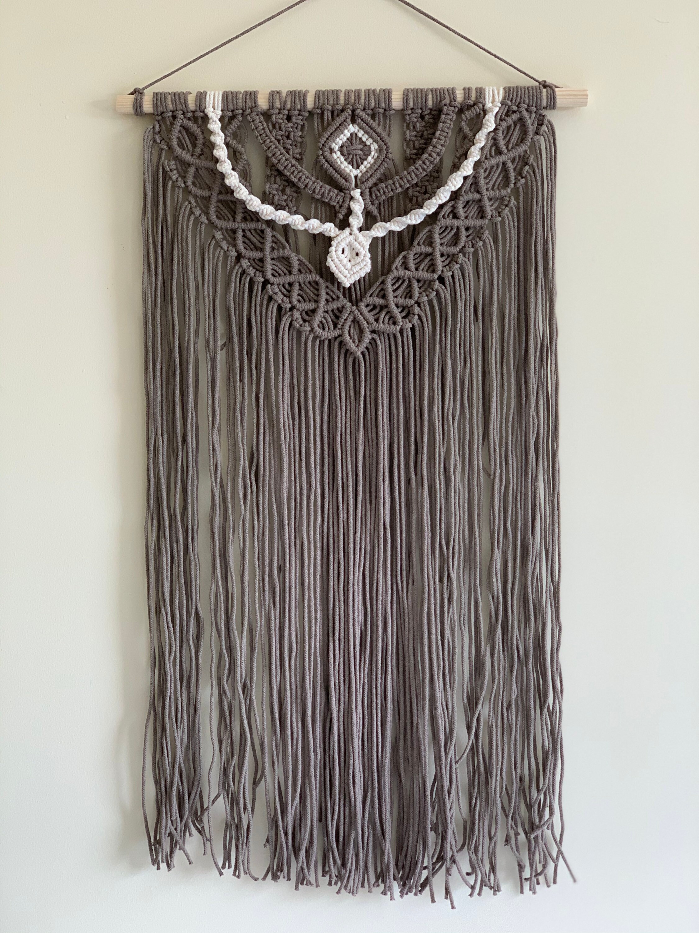 Macrame, large macrame wall hanging, wall macrame