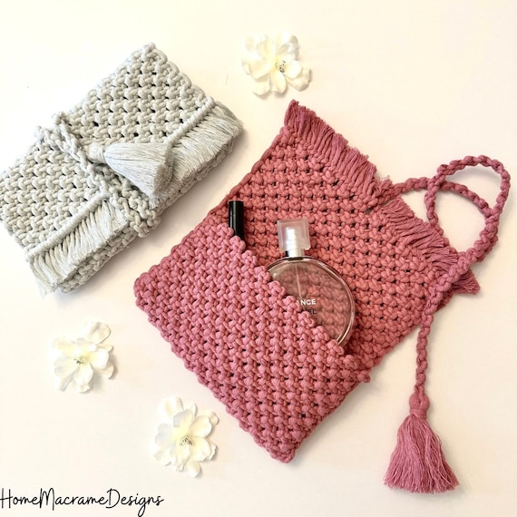 Bolsos Tejidos Mochila Tejida En Macrame Trapillo Paso Como Hacer