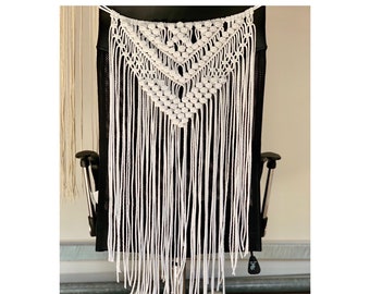 Wedding Macrame, Back Chair Macrame, Wedding Chair Back, Decor Bohemian, Boho Wedding