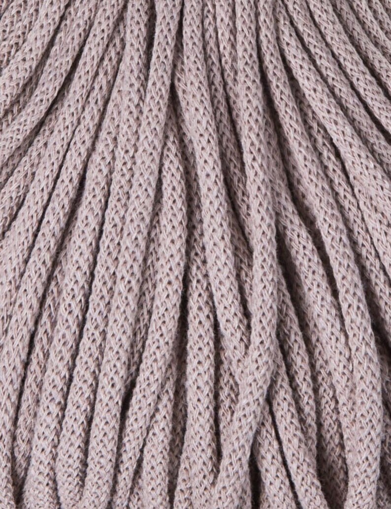 5 mm PEARL Cord cotton Multi Color 100m 100 m macrame Bobbiny macrame rope 108 yards chunky yarn yarn macrame
