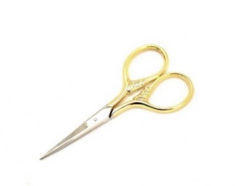 Golden ITALIAN SCISSORS  Macrame scissors