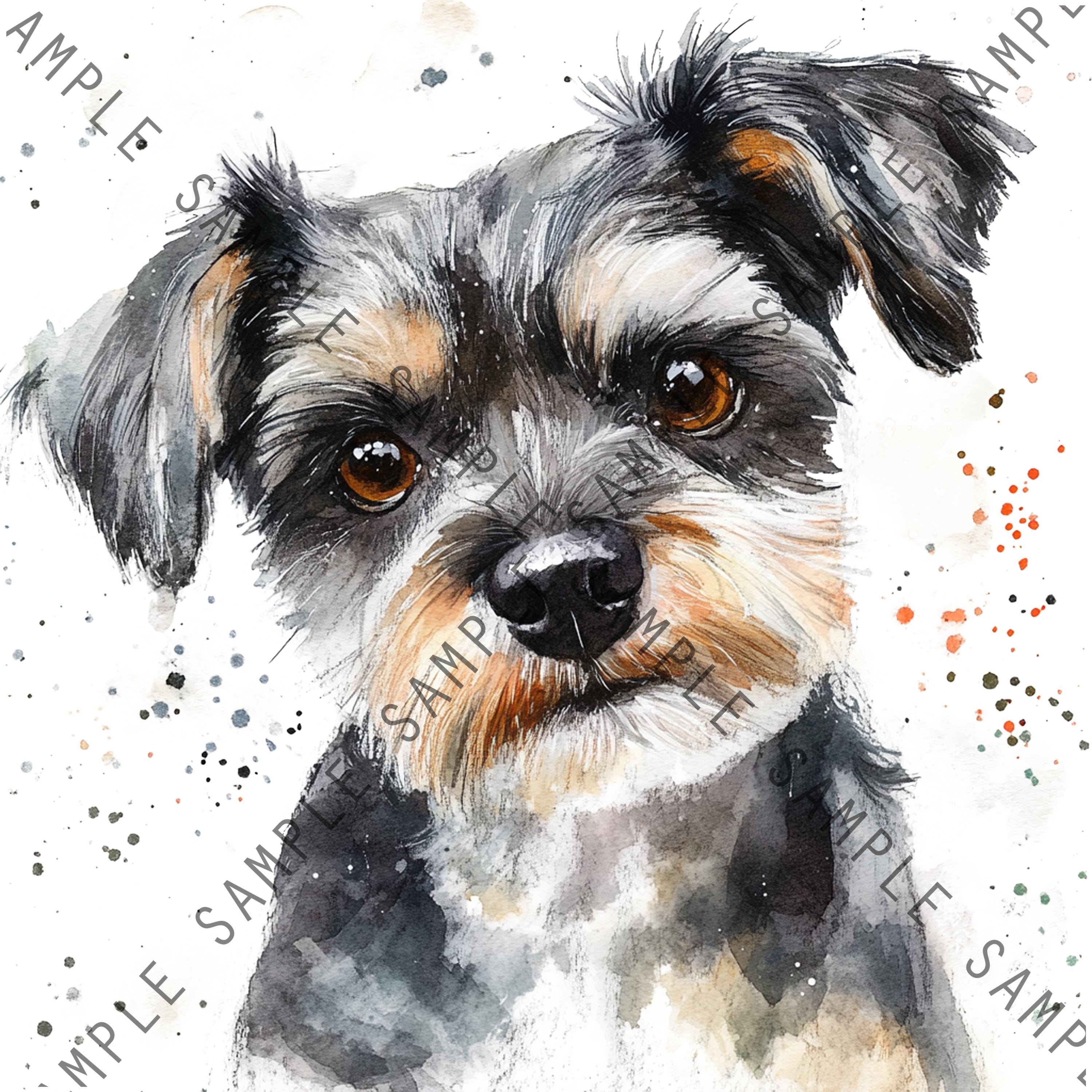 60 Watercolor Dog Clipart Bundle , Dog Breeds PNG File,cute Dogs ...