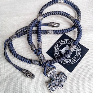 Thor&#39;s Hammer Runic Paracord Necklace: Viking Jewelry (Tutorial)