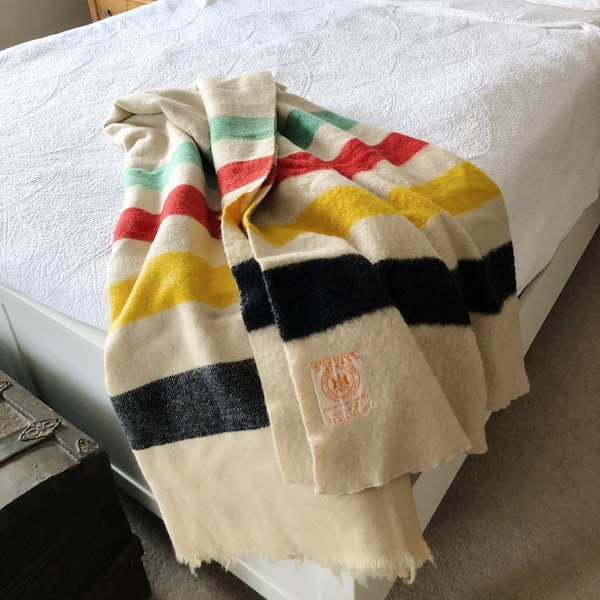 classic hudson bay blanket