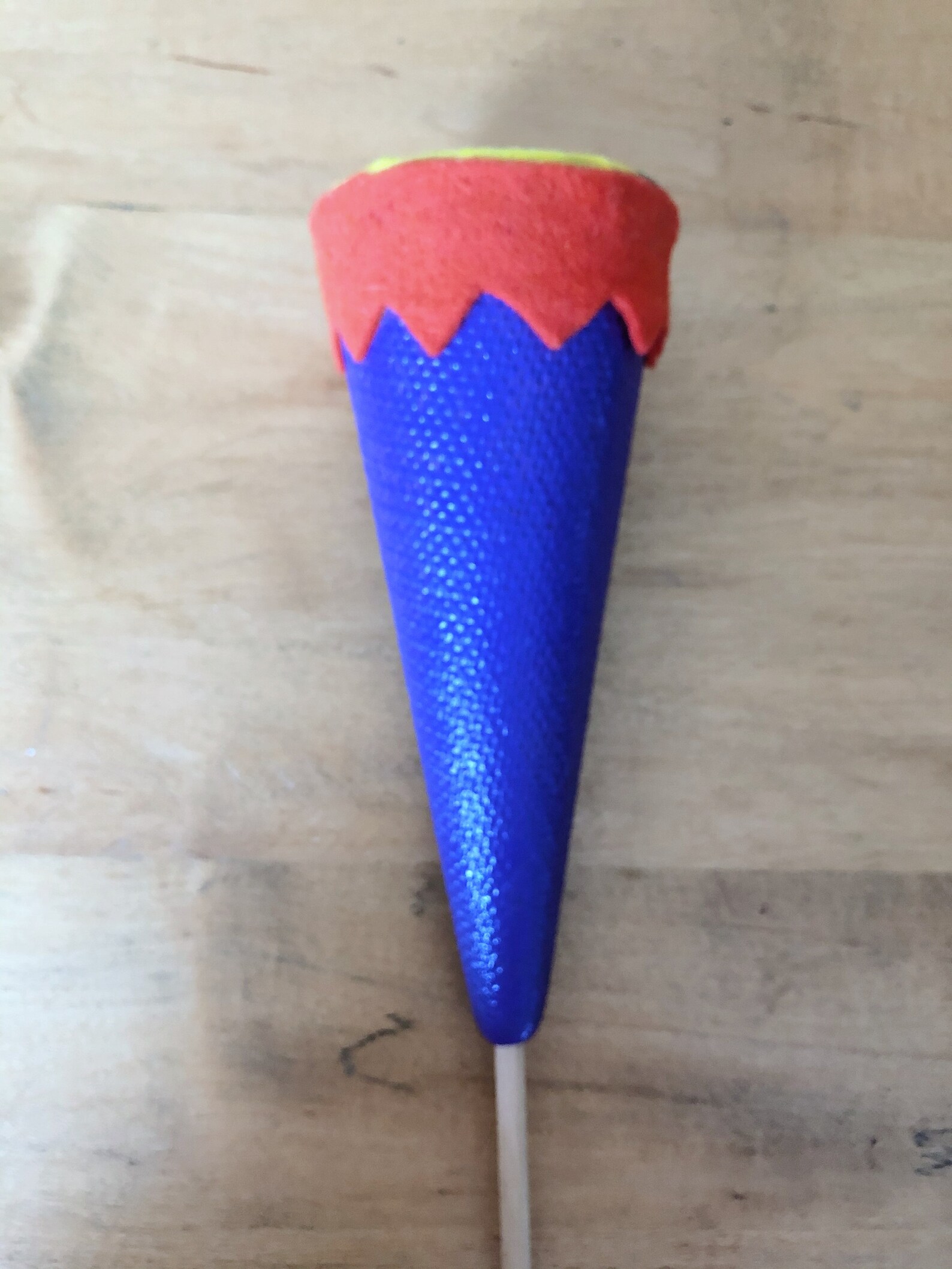 Vintage Cone Puppet Pop up Peek A Boo Toy 1960s Handmade Etsy