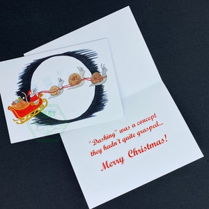 Carte de Noël fringante