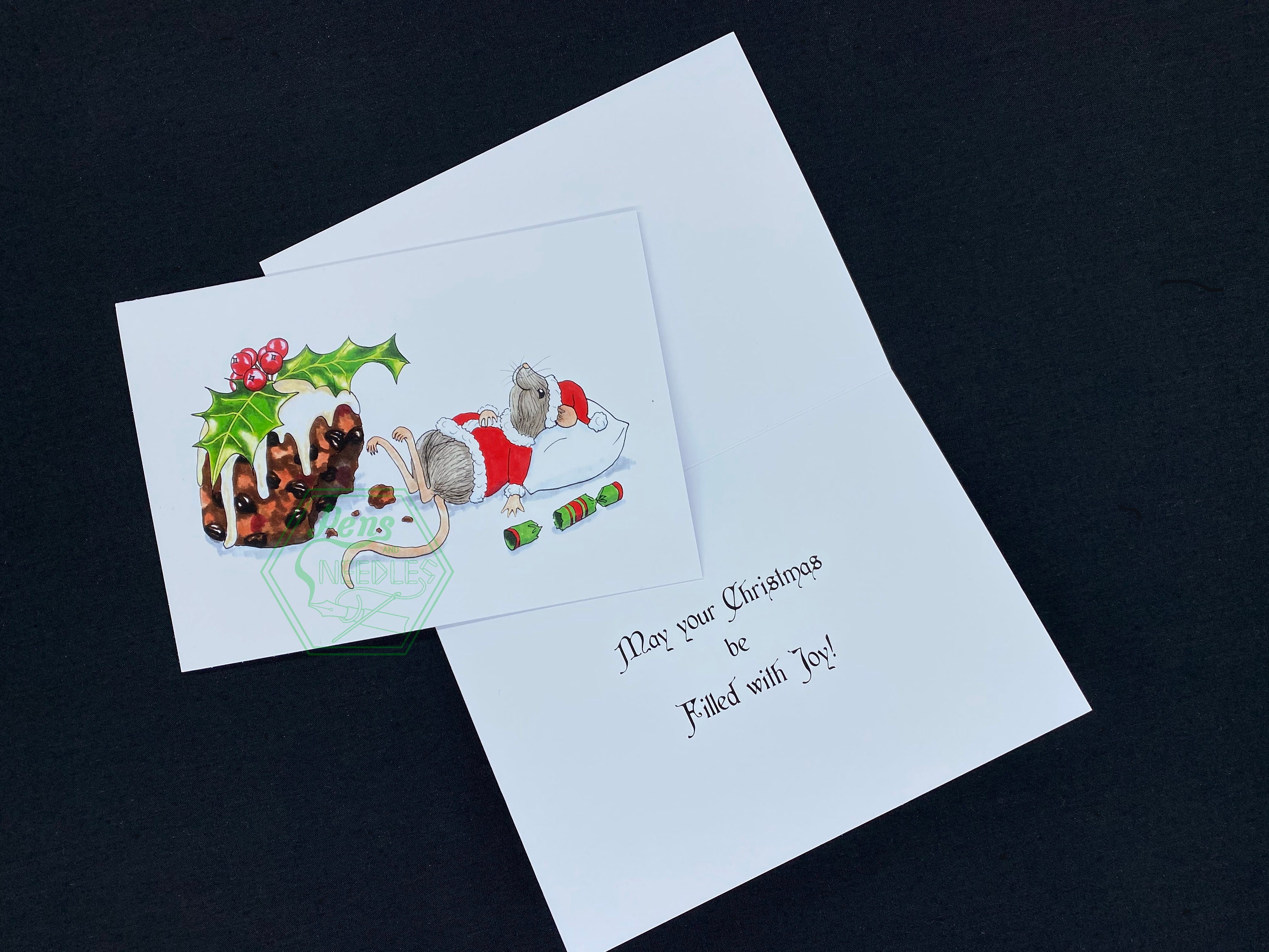 Filled With Joy Christmas Card